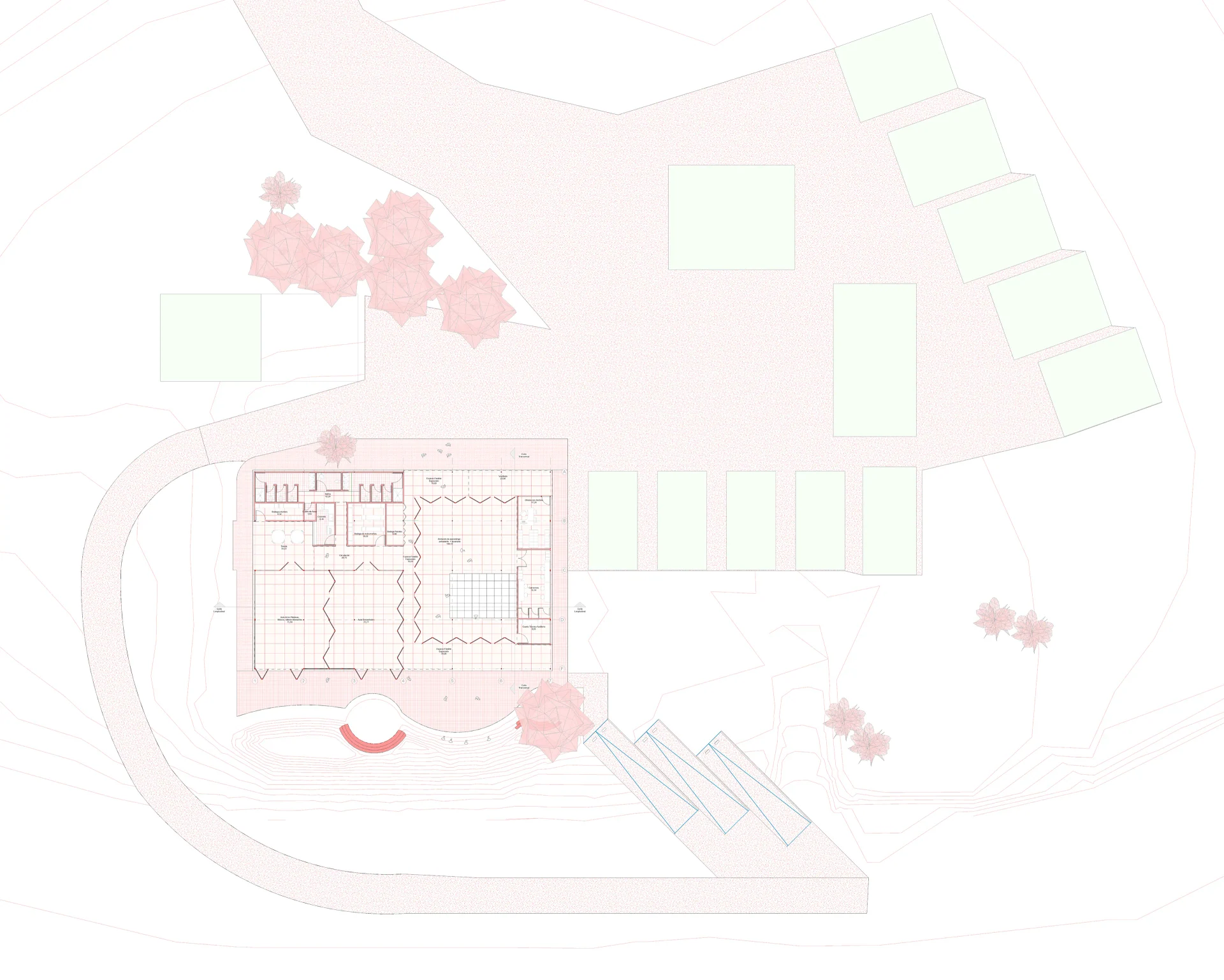 Jaime Pardo Leal Cultural House drawing or image 1