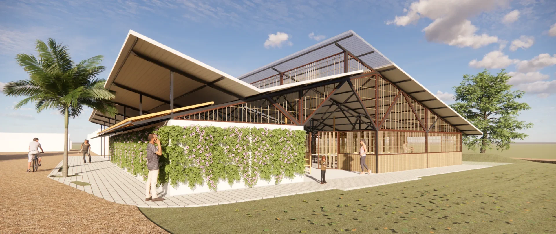 Jaime Pardo Leal Cultural House render image 2